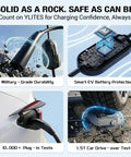 Smooth Operator Portable EV Charger Delivers No Sweat Level One And Level Two Charging For Tesla Rides With Reliable Nema 5 15 And 6 20 Plugs For Quick Home Top Offs And Dependable Trailhead Power Ups, showcasing military-grade durability.