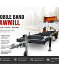 Pro Level Portable Sawmill Machine For Rugged Log Processing And Lumber Milling Equipment No Sweat Wood Cutting Board Making Plank Production Daily Shop Tasks Project Ready with powerful engine and precise cutting.