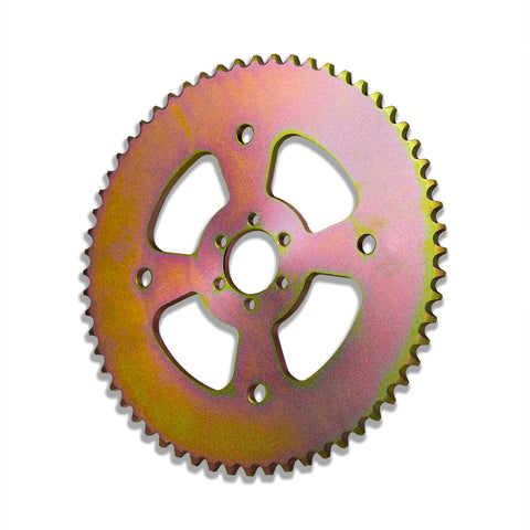 60T Beefed Up High Torque Rear Sprocket With 6 Holes For 40 41 420 Chain Ride Ready Fit For Coleman CT100U CC100X RB100 B100 Mini Bike