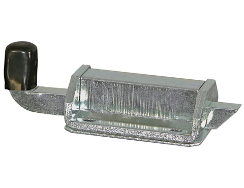 Heavy Duty Zinc Plated Steel Slam Lock Latch With Spring Loaded Square Plunger For Truck Toolboxes And Trailers Built Like A Tank Rock Solid One Hand Pack Of Four close-up of latch mechanism