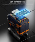 Green Cross Laser Level Self Leveling For Construction And Picture Hanging With 360 Horizontal And 180 Vertical Lines CM508 display