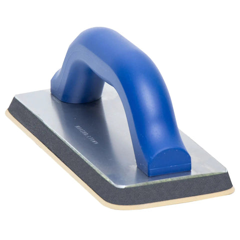 Gum Rubber Grout Float With Pure Gum Rubber Pad 9x4 Inch Aluminum Backing Plate Plastic Handle Pro Grade Build Smooth Edges