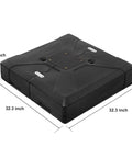 Heavy Duty Cantilever Umbrella Base Weatherproof PP Plastic 32.2 By 32.2 Inches Sand Fillable Up To 50 Percent Then About 220 Lbs