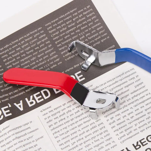 Ball Valve Handle Lever Replacement Switch 5 By 8 Millimeter Mounting, Heavy Duty Metal Three Pack Blue on a magazine