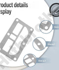 Valve Plate And Head Gasket Kit With 265-17 Air Filter For Air Compressors, Includes 5140118-79 Valve Plate Gasket, product detail