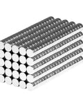 Stack of Ultra Tiny Round Disc Magnets 1/16x1/32 Inch N52 Rare Earth Magnets for Secure Mounting in Wargaming 300 Pack