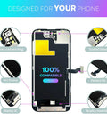 IPhone 14 Pro Six Point One Inch LCD Screen Replacement Kit With 3D Touch Digitizer Display Assembly Tools Included Adhesive Screen