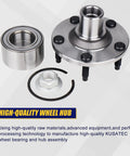 Front Wheel Bearing And Hub Assembly 518515 Direct Fit For Ford Escape 2001 2012, Mazda Tribute 2001 2011, Mercury Mariner 2005 2011