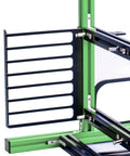 Open Frame Computer Case For ITX MATX ATX Builds Aluminum Open Air PC Test Bench With Vertical Motherboard Mount DIY Kit in green and black