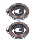 Two Piece Drill Press Quill Spring Set No Fuss Replacement Metal Recoil Return Spring For Bench Drills Spring Steel