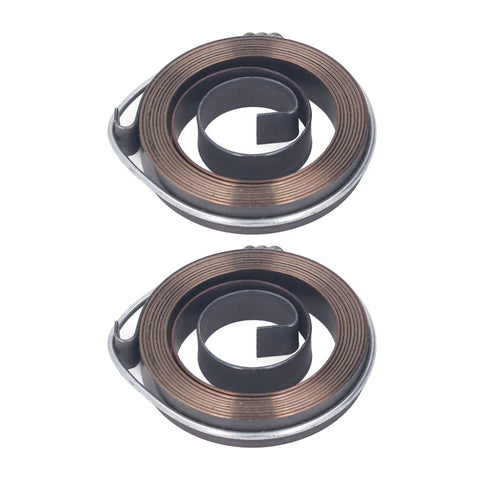 Two Piece Drill Press Quill Spring Set No Fuss Replacement Metal Recoil Return Spring For Bench Drills Spring Steel
