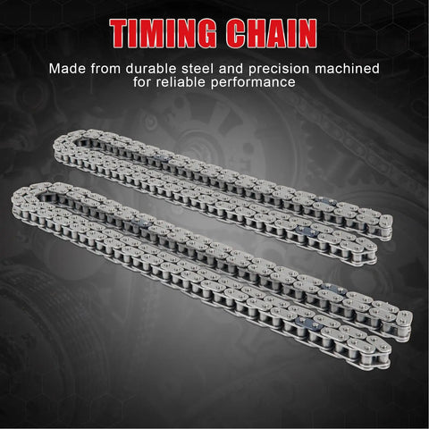 Timing Chain Kit With Tensioner Guide Rail Crank Sprocket And Sprockets For Chevy Malibu Equinox Buick LaCrosse L4 Engines steel chains