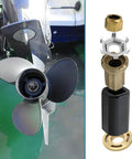 Exploded view of Brass Prop Hub Replacement Kit For Alpha One Style Outboard Propellers With Quicksilver Brass 835257Q1 835257K1.