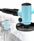 Top Tier Pneumatic Air Angle Grinder 4 Inch Metal Grinding And Polishing Workhorse with side exhaust, rotary switch, close-up view.