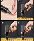 4 In 1 Pneumatic Rivet Nut Gun Set With Quick Change Nozzles For 10 To 24, One Quarter, Five Sixteenth, And Three Eighths Nutserts in use