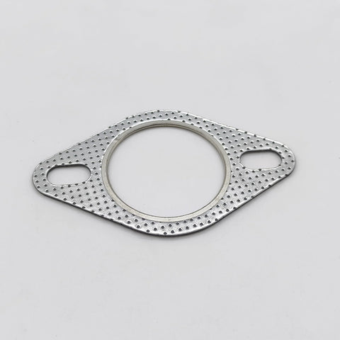 2.5 Inch Exhaust Pipe Flange Gasket 63.5mm 2 Bolt Set For Muffler Manifold Collector High Temperature Graphite With Fire Ring