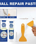 Patch Kit For Drywall Holes With Scraper, Quick-Dry Spackle Paste For Large Wall Repairs, Easy Fill And Smoothing, Two Pack