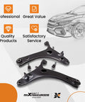 Two Piece Front Lower Control Arm With Ball Joint Kit For Subaru Forester 2009 2013 And Subaru Impreza WRX 2011 2014 Direct Fit Suspension Replacement With Ball Joint MS801051 MS801052 shown in set with accessories