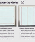 Measuring guide for Heavy Duty Insulated Sliding Windows For Sheds Featuring Soundproof Tilt Glass and Warm Wood Grain Finish.