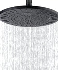 Spa Quality 9 Inch Rain Shower Head Delivers High Pressure Waterfall Spray, Adjustable Angle, Anti Clog Nozzles, Oil Rubbed Bronze
