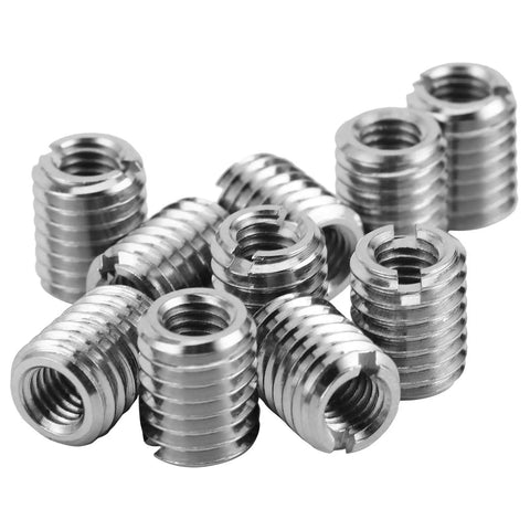 Top Notch Pocreation 10 Piece Inner Thread Inserts Kit Made From Heavy Duty 303 Stainless Steel For Fast And Reliable Hole Repair Tools That Get The Job Done Right Every Single Time Without Any Hassle, 10 stainless steel inserts
