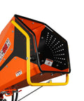 Close-up of 6 Inch PTO Hydraulic Wood Chipper For 20 To 50 HP Tractors With 3 Point Hitch Hydraulic Feeding Heavy WC68H.