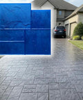 Slate Texture Concrete Stamps 24x24 Inches Pro Grade Durable Polyurethane Rigid Mats For Patios Driveways Walkways And DIY Projects Realistic Ashlar Stone Look Made In USA