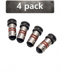Hassle Free 5/8 Quick Release Ball Lock Pins For Modular Welding Fixture Tables 4 Pack Heavy Duty Steel Workholding Clamps, shown in close-up.
