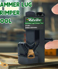 Beefy Hammer Lug Crimp Tool For 8 AWG To 0000 AWG Battery And Welding Cables with easy grip handles and durable design