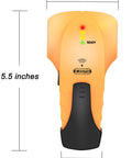 Stud Finder Wall Scanner For Wood And Metal Detection With Light Indicator And Audio Alarm measurements diagram