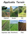 Image displaying applicable terrains: highland, garden, hill, vegetable field, greenhouse, plain for Manual Corn Planter And Seed Drill.