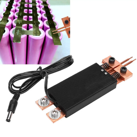 Top Tier Automatic Spot Welding Pen Handheld Battery Pack Tool With Japanese Concentric Ball Point Needles And Double Springs Brass Tip showcases welding tips and connections.