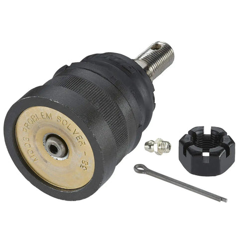 Beefed Up Front Lower Suspension Ball Joint For Chevrolet And GMC Trucks C1500 C2500 C3500 Suburban 1988 To 2000 Premium Grade Steel Construction For Long Lasting Performance Fits 1988 1999 Models. front lower ball joint with grease fitting and castle nut