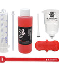 Hydraulic Brake Bleed Kit With 120ml Mineral Oil For Shimano Disc Brakes And MTB Bikes Includes Reusable Syringe And Bleed Funnel
