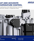 Detailed view of Right Main HVAC Air Door Actuator BDAFD-00195 for Lincoln Town Car 1998 2002, aftermarket quality.