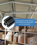 Built Tough As Nails Beefy T Slot 4040 Aluminum Extrusion Pro Pack 200 mm on engineering construction shelving.