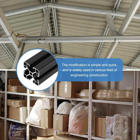 Built Tough As Nails Beefy T Slot 4040 Aluminum Extrusion Pro Pack 200 mm on engineering construction shelving.
