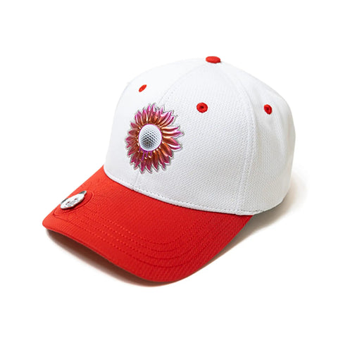Dope Custom Golf Hat With Tee Holder And Ball Marker, Bill Magnet, Sweat Stain Resistant, 100 Percent Custom Made, Center Crown, 2XL Fit