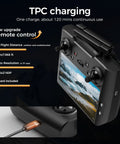 Remote control with screen for 4K EIS Drone With Built In 4 Point 5 Inch Screen For Real Time FPV Long Range RC Quad Auto Return Circle Fly Follow Me Foldable With 2 Batteries For About 45 Minutes Of Flight Time Dope Gift For Beginners And Kids Under 249g