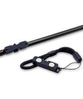 Mag Grab Rod Rack Magnetic Fishing Rod Holder Black Quick-Access One-Hand Mount with secure attachment on fishing rod.