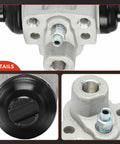 Rear Drum Brake Wheel Cylinder Set For Honda Civic 2006 2015 Fit 2009 2019 Insight 2010 2014 2 Piece Replacement Kit close-up