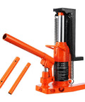 Heavy Duty Hydraulic Toe Jack Shop Essential Beast Mode Lifter With Thirty Ton Max Capacity equipment showing hydraulic pump and handles.