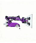 Heavy Duty Badass Glass Panel Installation Robot Constructed To Seamlessly Hoist And Set Window Assemblies On Busy Job Sites And Custom Shops with suction pads.