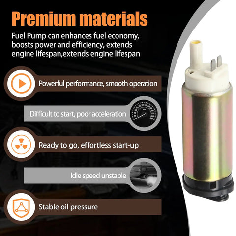 Fuel Pump For Mercury Outboard 20HP To 60HP 2002 To 2010 And Honda EFI Outboard Replaces 892267A51 shown with features