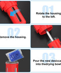 Step-by-step guide to assembling One Quarter Inch NPT Air Desiccant Dryer System With Beads Bag For Drying Compressed Air