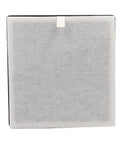 Front view of 3 In 1 True HEPA Replacement Filter With Activated Carbon For Pure Enrichment PureZone Desktop Air Purifier Pre Filter Included 4 Pack Captures 99.97 Percent Of Particles Down To 0.3 Microns And Eliminates Odors, showing pre-filter layer.