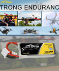 2S 7.6V 300mAh 75C LiPo Battery Pack With JST PHR Plug For Tiny RC Drones And Micro Cars Ultra Lightweight Power Cell Display