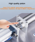 High quality piston of Tough As Nails Pneumatic Bottle Filler highlights durable PTFE material and precision engineering.