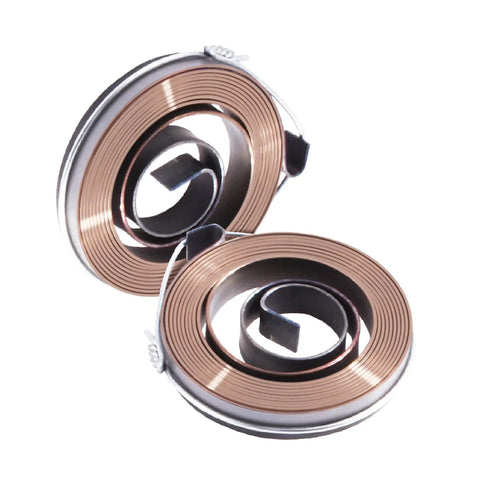 2 Pack Drill Press Return Springs for Quill Assembly, 1.42 Inch OD, 0.03 Inch Thick, 26.77 Inch Length, 60Si2Mn Steel