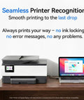 Printer and laptop displaying seamless recognition with 67XL Ink Cartridge Black And Color Combo Pack With 2026 Chip Tech Budget Friendly High Yield